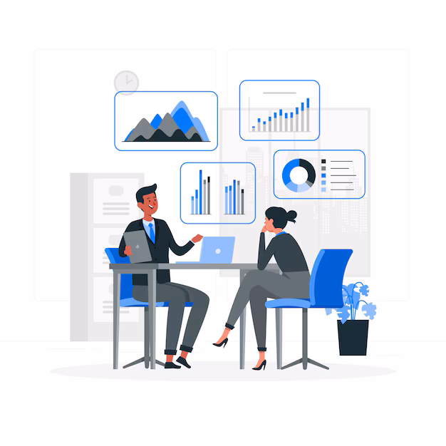A conceptual illustration depicting a structured and dynamic workflow, with icons and symbols that highlight strategic planning and efficiency.